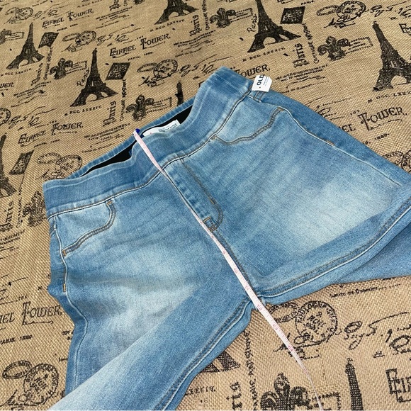 Old Navy NWT! Women'S In Tall Blue Mid-Rise Rockstar Super Skinny Jeggings - Picture 14 of 15